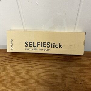 MAONO SELFIEStick New In Box Bluetooth Black Tripod Removable Remote Control